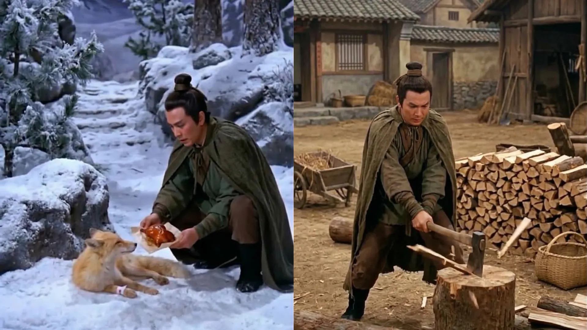 雪山救狐